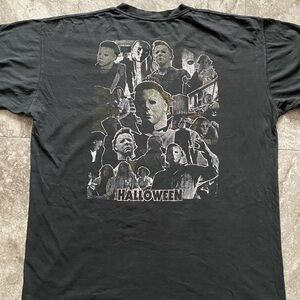 Halloween Graphic Men's Black T-Shirt